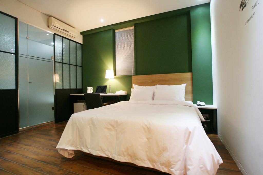 Vvalt Hotel Szöul Szoba fotó